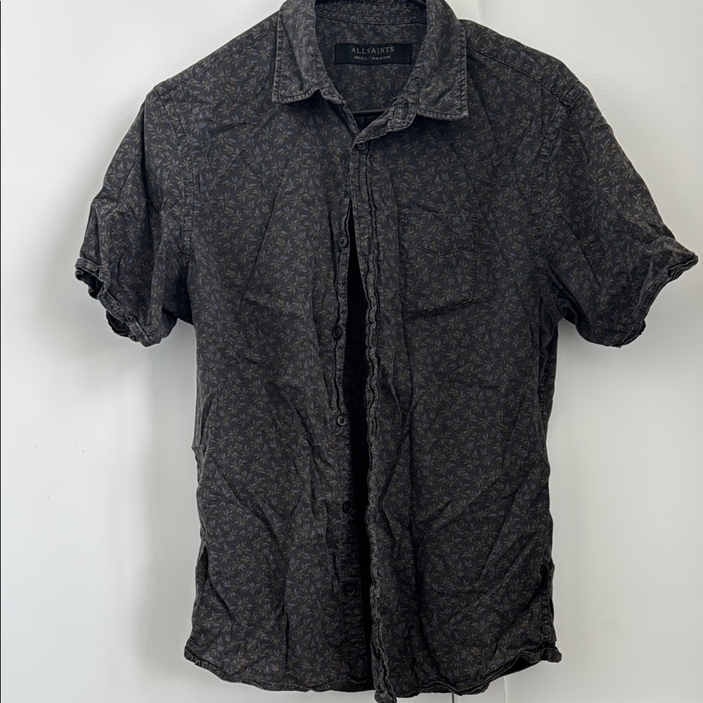 All Saints patterned shirt